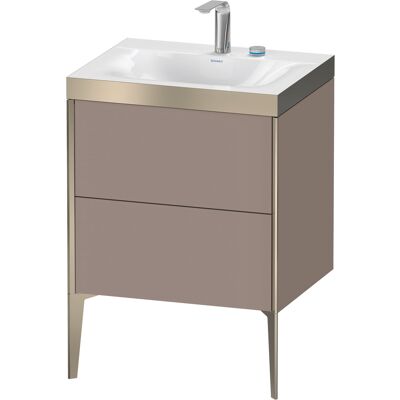 Duravit Xviu Ensemble C-Bonded Lavabo - Basalt Mat - 2 Tiroirs - Publicité Duravit Xviu Ensemble C-Bonded Lavabo - Basalt Mat - 2 Tiroirs - Publicité