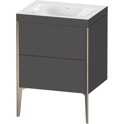 Ensemble Lavabo Duravit Xviu C-Bonded - Rectangulaire, 2 Tiroirs, Fixation Murale - Publicité Ensemble Lavabo Duravit Xviu C-Bonded - Rectangulaire, 2 Tiroirs, Fixation Murale - Publicité