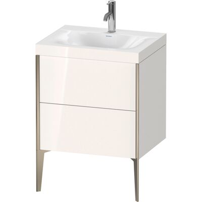 Duravit Xviu Ensemble C-Bonded Lavabo 2 Tiroirs Trou de Robinet - Mobilier de Salle de Bain - Publicité Duravit Xviu Ensemble C-Bonded Lavabo 2 Tiroirs Trou de Robinet - Mobilier de Salle de Bain - Publicité
