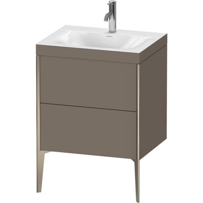 Duravit XViu Ensemble C-Bonded - 2 Tiroirs - Gris Flannel - Ensemble Lavabo - Publicité Duravit XViu Ensemble C-Bonded - 2 Tiroirs - Gris Flannel - Ensemble Lavabo - Publicité