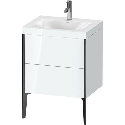 Duravit Blanc Brillant Ensemble Lavabo C-Bonded - 600x480x610 mm - Publicité Duravit Blanc Brillant Ensemble Lavabo C-Bonded - 600x480x610 mm - Publicité