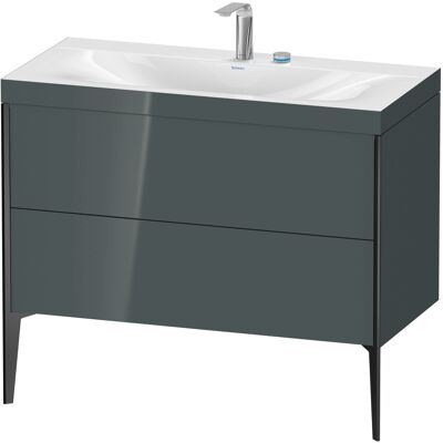 Duravit Modèle XViu - Ensemble Lavabo Minimaliste avec 2 Tiroirs - Publicité Duravit Modèle XViu - Ensemble Lavabo Minimaliste avec 2 Tiroirs - Publicité