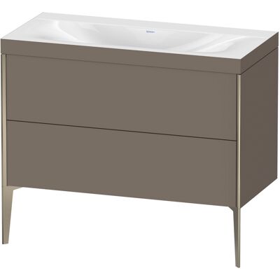 Duravit Xviu Ensemble Vasque - Sur pied, 2 tiroirs, 1000x480 mm - Publicité Duravit Xviu Ensemble Vasque - Sur pied, 2 tiroirs, 1000x480 mm - Publicité