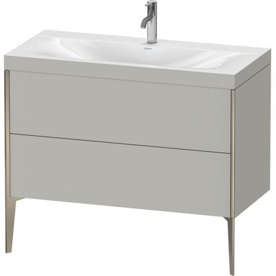 Duravit Xviu Ensemble C-Bonded Autoportant - Ensemble Lavabo - Publicité Duravit Xviu Ensemble C-Bonded Autoportant - Ensemble Lavabo - Publicité