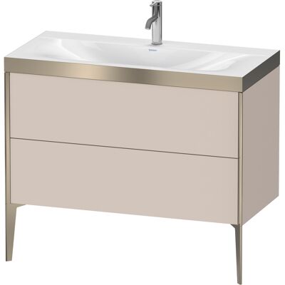 Duravit Xviu Ensemble C-Bonded Lavabo et Meuble - Set de Lavabo - Publicité Duravit Xviu Ensemble C-Bonded Lavabo et Meuble - Set de Lavabo - Publicité