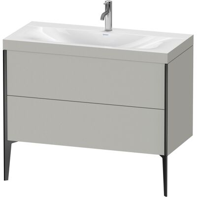 Duravit Xviu Ensemble C-Bonded sur Pied - Set Lavabo - Publicité Duravit Xviu Ensemble C-Bonded sur Pied - Set Lavabo - Publicité