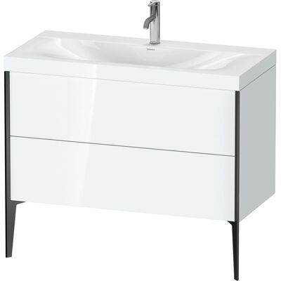Duravit Xviu Ensemble de lavabo C-Bonded avec 2 tiroirs - Publicité Duravit Xviu Ensemble de lavabo C-Bonded avec 2 tiroirs - Publicité