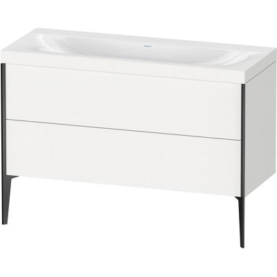 Ensemble C-Bonded Duravit Xviu au Sol Blanc Mat - Lavabo - Publicité Ensemble C-Bonded Duravit Xviu au Sol Blanc Mat - Lavabo - Publicité