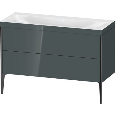 Duravit Xviu Ensemble C-Bonded Sur Pied - Lavabo - Publicité Duravit Xviu Ensemble C-Bonded Sur Pied - Lavabo - Publicité
