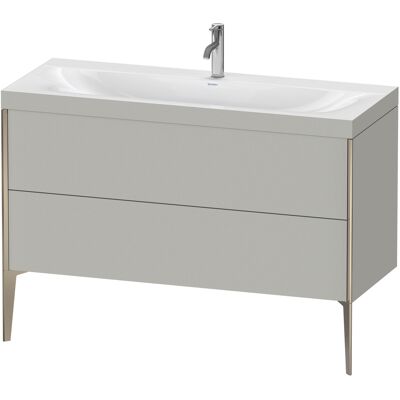 Ensemble Duravit Xviu C-Bonded Autoportant Gris Béton Mat - Ensemble Lavabo - Publicité Ensemble Duravit Xviu C-Bonded Autoportant Gris Béton Mat - Ensemble Lavabo - Publicité