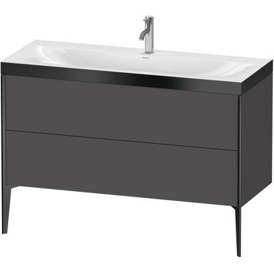 Duravit Xviu Ensemble C-Bonded Lavabo 2 Tiroirs - Mobilier de Salle de Bain - Publicité Duravit Xviu Ensemble C-Bonded Lavabo 2 Tiroirs - Mobilier de Salle de Bain - Publicité