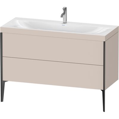 Duravit Xviu Ensemble c-bonded autoportant - Ensemble lavabo - Publicité Duravit Xviu Ensemble c-bonded autoportant - Ensemble lavabo - Publicité