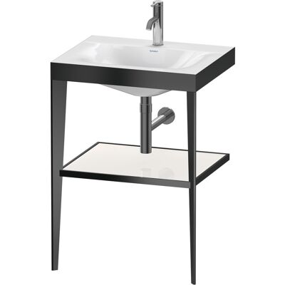 Ensemble Duravit Xviu c-bonded avec Console en Métal Blanc & Noir - 600x480x850 mm - Publicité Ensemble Duravit Xviu c-bonded avec Console en Métal Blanc & Noir - 600x480x850 mm - Publicité