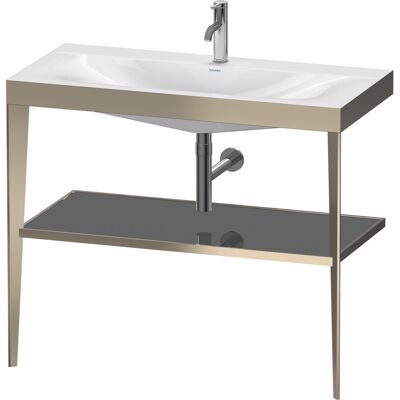 Duravit Marque Modèle Gris Flannel / Champagne - Ensemble Lavabo - Publicité Duravit Marque Modèle Gris Flannel / Champagne - Ensemble Lavabo - Publicité
