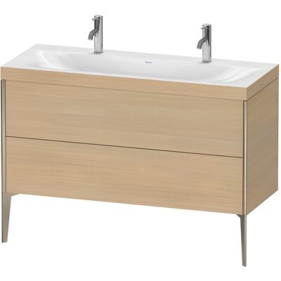 Duravit Modèle XV4713OB171C Chêne Méditerranéen/Champagne Mat Ensemble au Sol - Publicité Duravit Modèle XV4713OB171C Chêne Méditerranéen/Champagne Mat Ensemble au Sol - Publicité