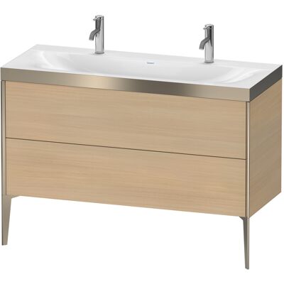 Duravit Xviu Ensemble c-bonded au sol 1200mm - Ensemble lavabo - Publicité Duravit Xviu Ensemble c-bonded au sol 1200mm - Ensemble lavabo - Publicité
