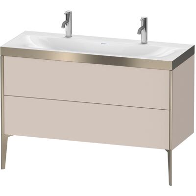 Duravit Xviu Ensemble C-Bonded Double Lavabo - Set de Lavabo - Publicité Duravit Xviu Ensemble C-Bonded Double Lavabo - Set de Lavabo - Publicité