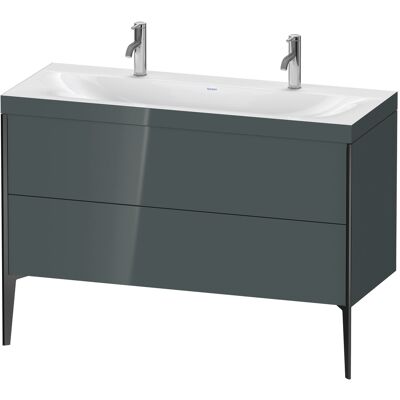Ensemble Lavabo Duravit Xviu C-Bonded - 2 Tiroirs - Sans Trop-plein - Publicité Ensemble Lavabo Duravit Xviu C-Bonded - 2 Tiroirs - Sans Trop-plein - Publicité