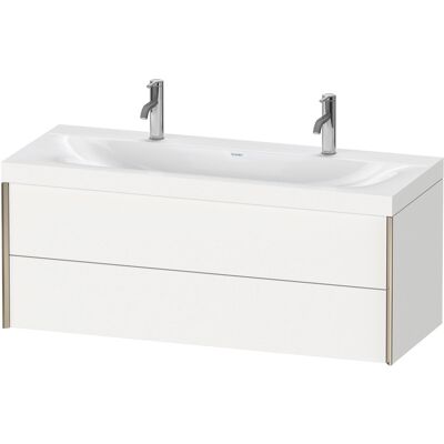 Duravit Modèle XViu Ensemble Salle de Bain - Mural, Blanc Mat, 2 Tiroirs - Publicité Duravit Modèle XViu Ensemble Salle de Bain - Mural, Blanc Mat, 2 Tiroirs - Publicité