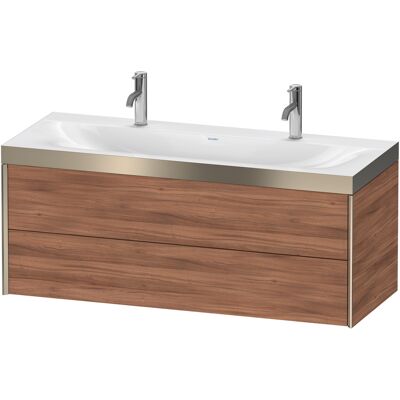 Ensemble salle de bain mural Duravit Nussbaum Natur - XViu - Publicité Ensemble salle de bain mural Duravit Nussbaum Natur - XViu - Publicité