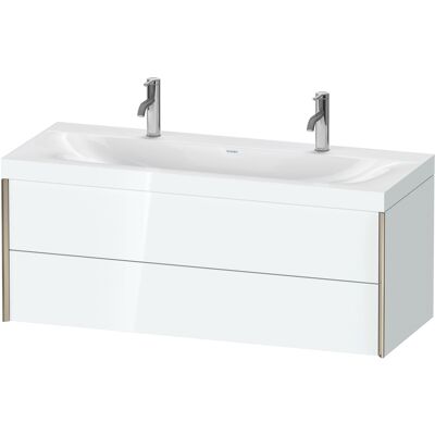 Ensemble Lavabo mural Duravit C-bonded - Blanc brillant/Champagne - Ensemble lavabo - Publicité Ensemble Lavabo mural Duravit C-bonded - Blanc brillant/Champagne - Ensemble lavabo - Publicité