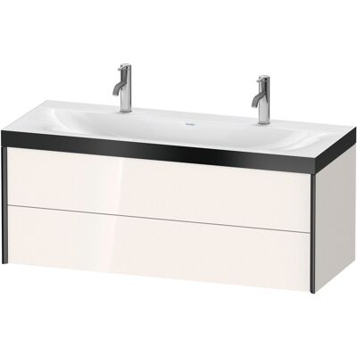 Duravit Xviu Ensemble Double Lavabo Mural - Technologie c-bonded - Publicité Duravit Xviu Ensemble Double Lavabo Mural - Technologie c-bonded - Publicité