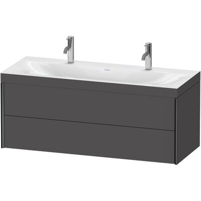Duravit Marque Modèle Ensemble de Double Lavabos Muraux - Graphit Matt - Publicité Duravit Marque Modèle Ensemble de Double Lavabos Muraux - Graphit Matt - Publicité