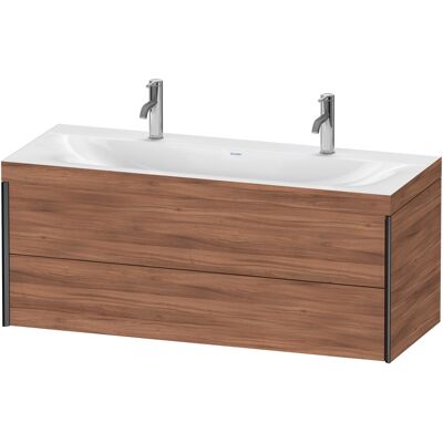 Duravit Nussbaum Set de Lavabo C-Bonded mural - Design moderne, usage double - Publicité Duravit Nussbaum Set de Lavabo C-Bonded mural - Design moderne, usage double - Publicité