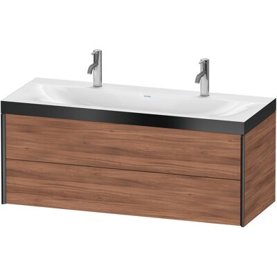 Duravit XViu Ensemble Lavabo mural Nussbaum - Type de salle de bain - Publicité Duravit XViu Ensemble Lavabo mural Nussbaum - Type de salle de bain - Publicité
