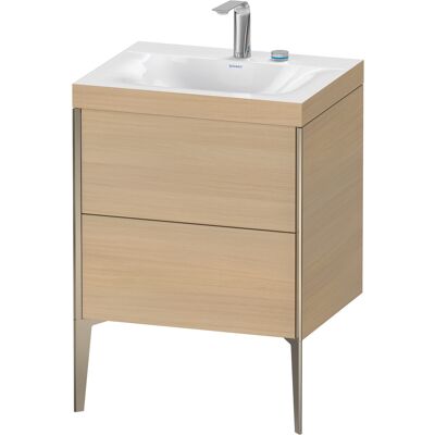Duravit Xviu Ensemble C-Bonded - Rectangulaire, 2 Tiroirs, 600x480 mm - Publicité Duravit Xviu Ensemble C-Bonded - Rectangulaire, 2 Tiroirs, 600x480 mm - Publicité