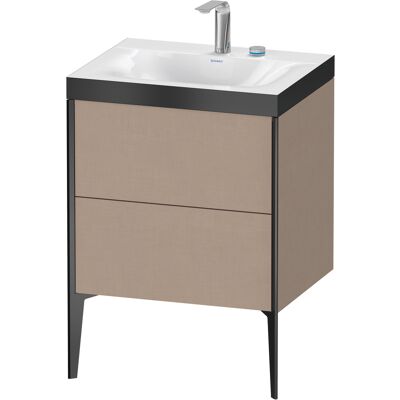 Duravit Xviu Ensemble C-Bonded sur Pied - Lavabo - Publicité Duravit Xviu Ensemble C-Bonded sur Pied - Lavabo - Publicité