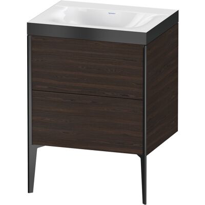 Ensemble Duravit Xviu C-Bonded Lavabo - 2 Tiroirs, Sans Trou de Robinet - Sur Pied - Publicité Ensemble Duravit Xviu C-Bonded Lavabo - 2 Tiroirs, Sans Trou de Robinet - Sur Pied - Publicité