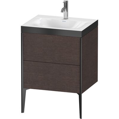 Duravit Chêne Foncé Ensemble Lavabo avec Tiroirs - Mobilier de Salle de Bain - Publicité Duravit Chêne Foncé Ensemble Lavabo avec Tiroirs - Mobilier de Salle de Bain - Publicité