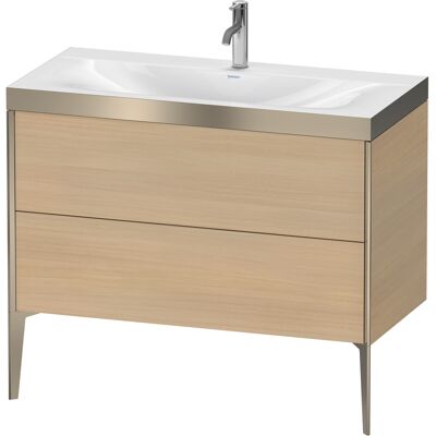Duravit Xviu Ensemble C-Bonded Mural - Set Lavabo - Publicité Duravit Xviu Ensemble C-Bonded Mural - Set Lavabo - Publicité