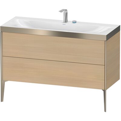 Ensemble de meubles lavabo Duravit Designer - Chêne Méditerranéen, 2 tiroirs, 1200mm - Publicité Ensemble de meubles lavabo Duravit Designer - Chêne Méditerranéen, 2 tiroirs, 1200mm - Publicité