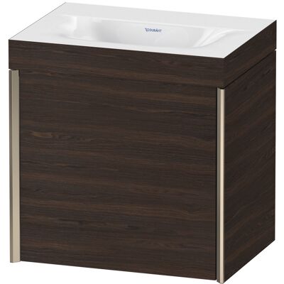 Ensemble Lavabo Murale Duravit XViu Nussbaum - C-Bonded, 45x33.3 cm - Publicité Ensemble Lavabo Murale Duravit XViu Nussbaum - C-Bonded, 45x33.3 cm - Publicité
