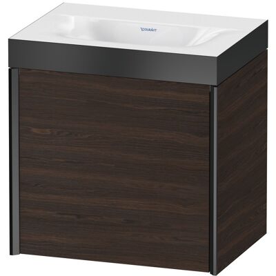 Duravit Nussbaum brossé XViu Ensemble lavabo mural - 45x33.3cm - Publicité Duravit Nussbaum brossé XViu Ensemble lavabo mural - 45x33.3cm - Publicité