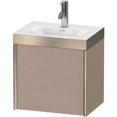 Ensemble Lavabo Murale Leinen/Champagne Mat - 450x330x460 mm - Publicité Ensemble Lavabo Murale Leinen/Champagne Mat - 450x330x460 mm - Publicité