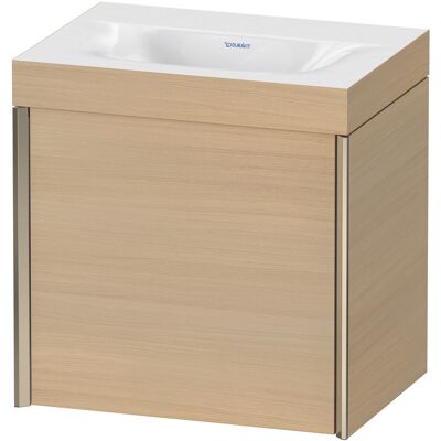 Lavabo mural C-Bonded en Chêne Méditerranéen - Duravit XViu - Publicité Lavabo mural C-Bonded en Chêne Méditerranéen - Duravit XViu - Publicité