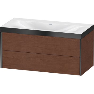 Duravit Ensemble Salle de Bain Murale en Noyer Américain - 2 Tiroirs - Publicité Duravit Ensemble Salle de Bain Murale en Noyer Américain - 2 Tiroirs - Publicité