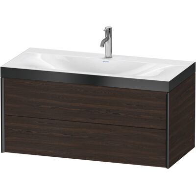 Duravit Nussbaum brossé Encastrement mural Set avec 2 tiroirs - Publicité Duravit Nussbaum brossé Encastrement mural Set avec 2 tiroirs - Publicité