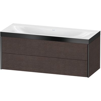 Ensemble meuble lavabo Duravit chêne foncé - XViu, c-bonded - Publicité Ensemble meuble lavabo Duravit chêne foncé - XViu, c-bonded - Publicité