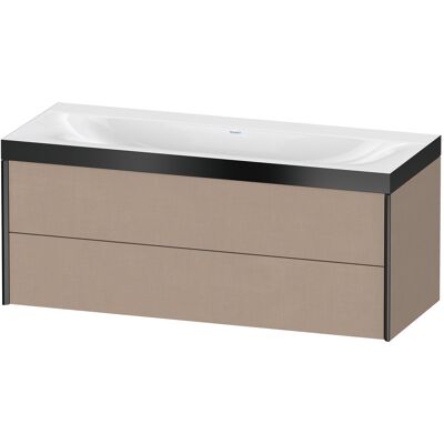 Ensemble Murale Duravit Leinen/Noir Mat - XV4617NB275P - Publicité Ensemble Murale Duravit Leinen/Noir Mat - XV4617NB275P - Publicité