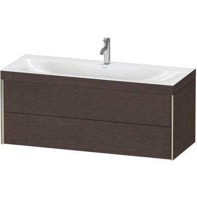 Duravit Xviu Eiche foncé set de meubles de salle de bain muraux - Publicité Duravit Xviu Eiche foncé set de meubles de salle de bain muraux - Publicité