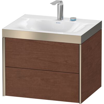 Duravit Ensemble Xviu C-Bonded Mural - Noyer Américain - Ensemble Lavabo - Publicité Duravit Ensemble Xviu C-Bonded Mural - Noyer Américain - Ensemble Lavabo - Publicité