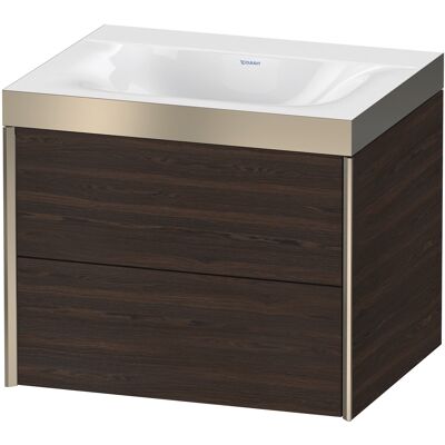 Duravit Modèle XV4614NB169P Noyer brossé/Profil Champagne Mat - Ensemble de meubles - Publicité Duravit Modèle XV4614NB169P Noyer brossé/Profil Champagne Mat - Ensemble de meubles - Publicité