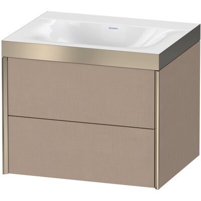 Ensemble de Mobilier de Salle de Bain Duravit Xviu C-Bonded - Leinen/Champagner Mat - Publicité Ensemble de Mobilier de Salle de Bain Duravit Xviu C-Bonded - Leinen/Champagner Mat - Publicité