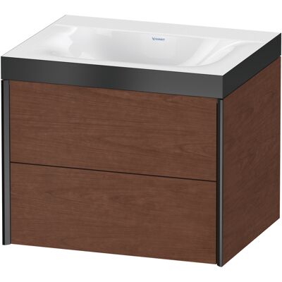 Duravit Xviu Ensemble C-bonded Mural - Noyer Américain/Noir Mat - Publicité Duravit Xviu Ensemble C-bonded Mural - Noyer Américain/Noir Mat - Publicité