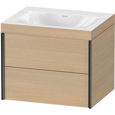 Ensemble Lavabo Murale Duravit Chêne Méditerranéen / Noir Mat - XV4614NB271C - Publicité Ensemble Lavabo Murale Duravit Chêne Méditerranéen / Noir Mat - XV4614NB271C - Publicité
