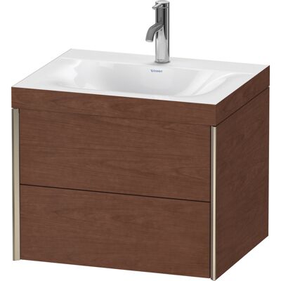 Ensemble Salle de Bain Murale Duravit - XViu, Noyer Américain, Sans Couture, 2 Tiroirs - Publicité Ensemble Salle de Bain Murale Duravit - XViu, Noyer Américain, Sans Couture, 2 Tiroirs - Publicité